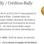 FanSlave: Mil euros en el concurso de referidos