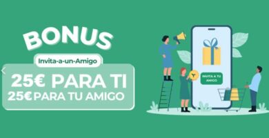 25 euros de bienvenida
