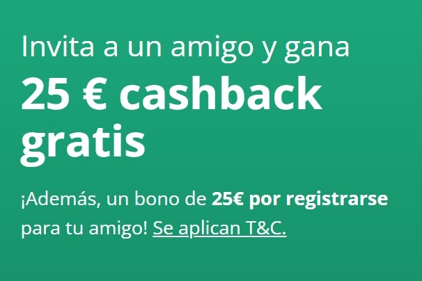 25 euros por amigo invitado