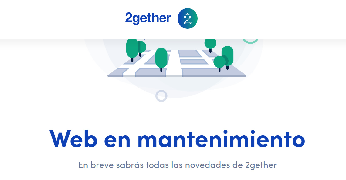 Web en mantenimiento
