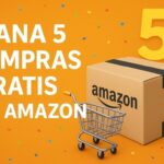 5 compras gratis en Amazon