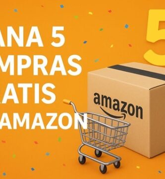 5 compras gratis en Amazon