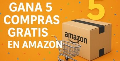 5 compras gratis en Amazon