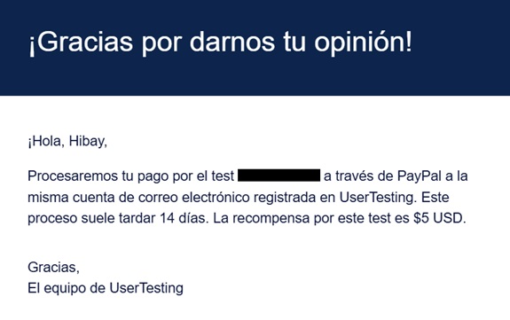 5 dólares por una encuesta