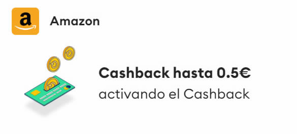 Cashback generado en Amazon