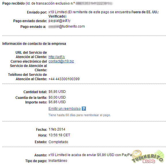 Comprobante del cobro en Adf.ly adfly-comprobante-cobro