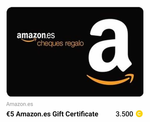 Amazon en Cashwalk