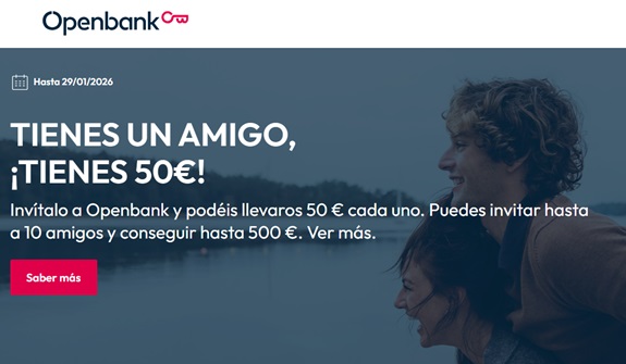 Tienes un amigo, tienes 50€