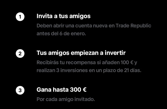 Gana hasta 300€ por amigo invitado