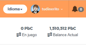 Mi balance ayer por la noche superaba el millón y medio de puntos balance