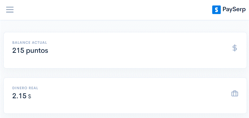 Balance de puntos balance