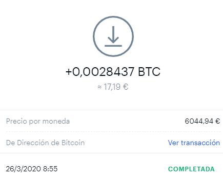 Comprobante de BTC Clicks comprobante btc