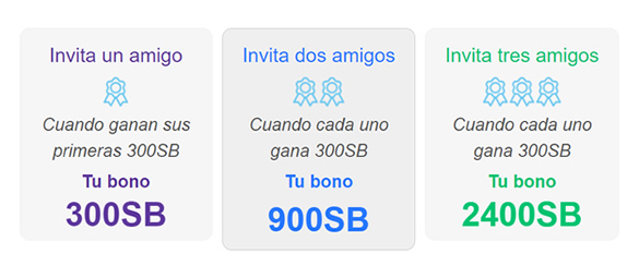 Bonos para el mes de julio