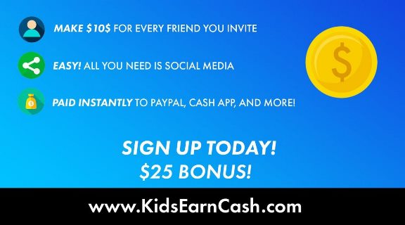 25$ por registrarte y 10$ por referido. Poco me parece... bonus 25$