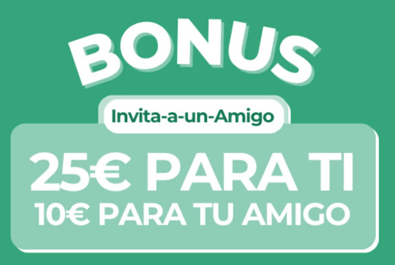 25€ de bonus