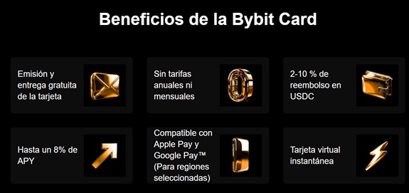 Beneficios de la Bybit Card