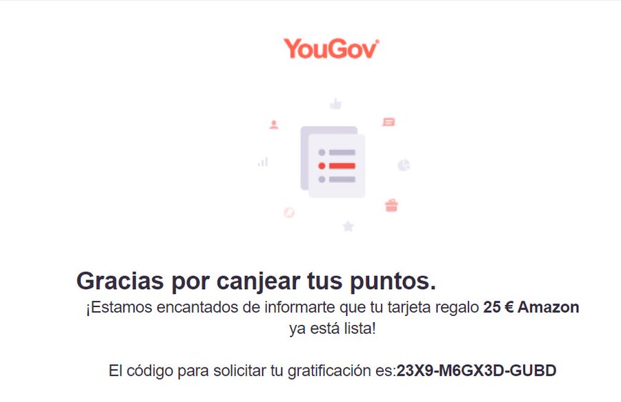 ¡Premio recibido! premio recibido