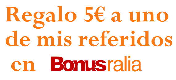 Regalo cinco euros para uno de mis referidos en Bonusralia cinco-euros-bonusralia