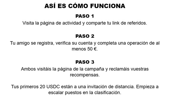 As&iacute; funciona la promo de Binance