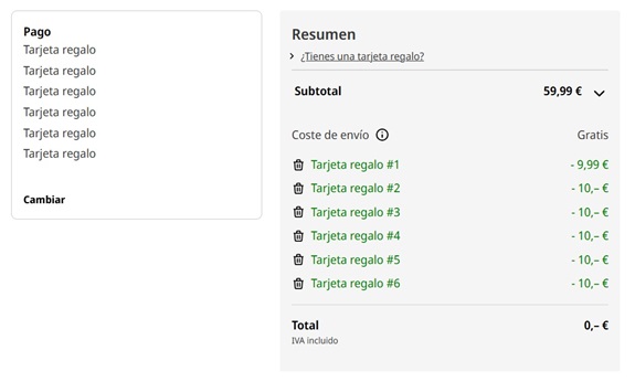Compra en MediaMarkt usando las tarjetas regalo