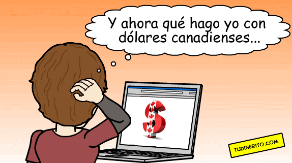 dólares canadienses