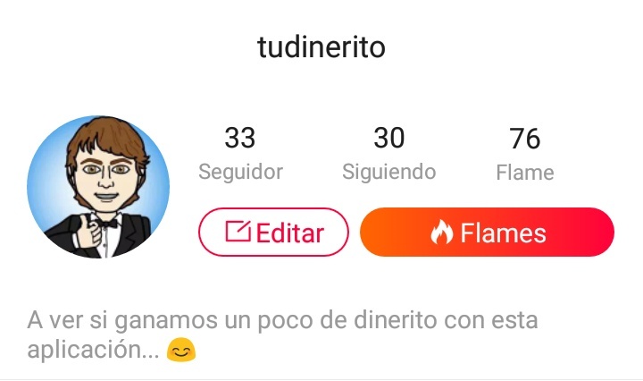 Mi cuenta de Vigo Video con los primeros flames Flame