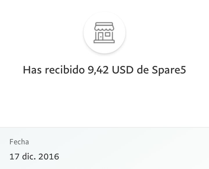 Prueba de pago recibido hoy mismo pago5