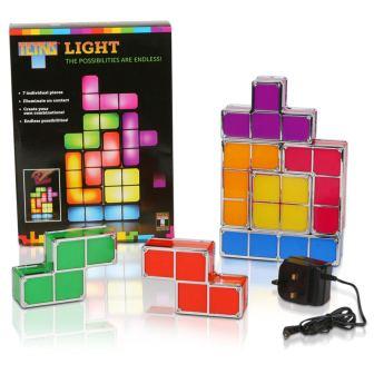 Lampara basada en el juego de Tetris