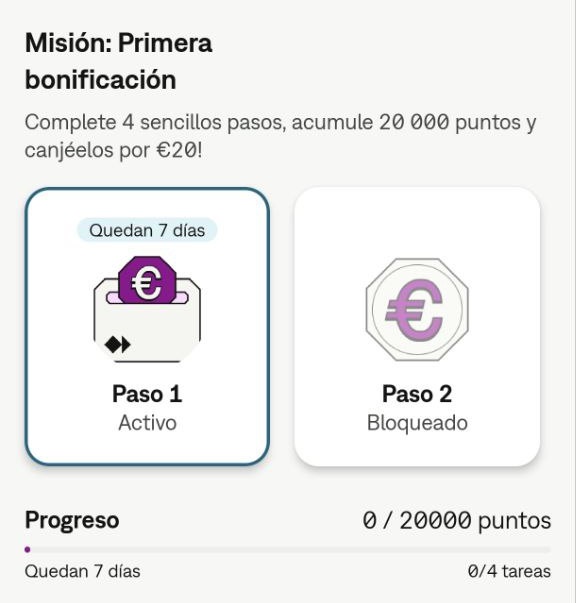 20€ por completar la misión de la app Skrill