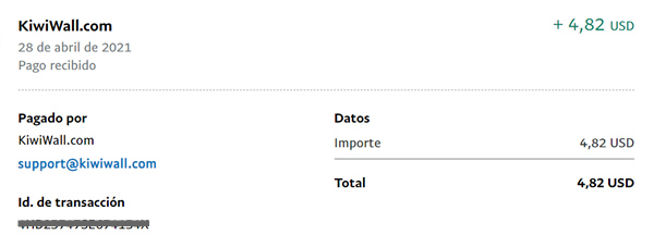 Pago abril 2021 get paid