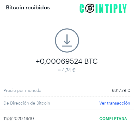 Prueba de pago