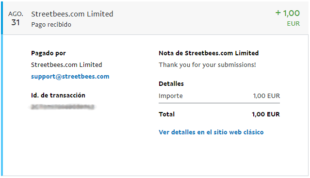 Pago StreetBees