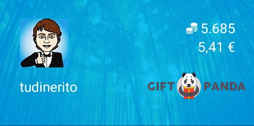 Mi saldo en GiftPanda Saldo GiftPanda