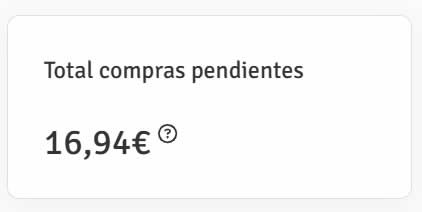 Saldo total acumulado