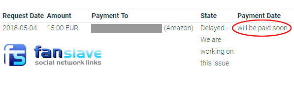 Dicen que me pagarán pronto... soon
