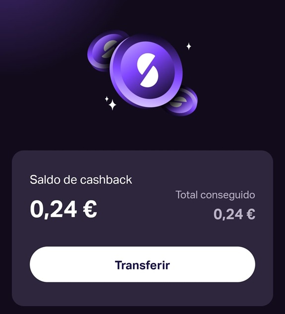 Cashback acumulado en SumUp Pay
