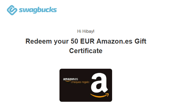 Amazon swagbucks