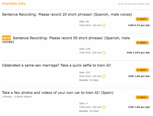 Grabaciones e inteligencia artifical