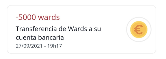 Transferencia solicitada