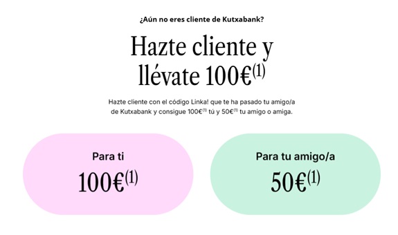 100€ para ti y 50€ para mí