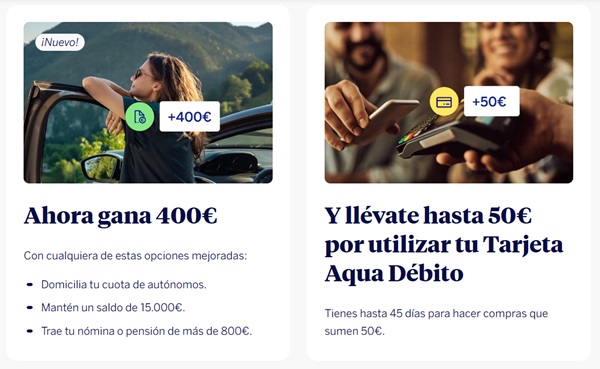 Hasta 450€ por la promo de la BBVA