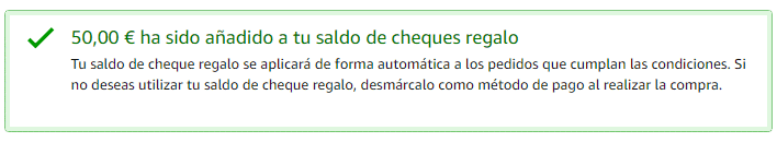 50&euro; Amazon