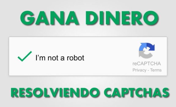 Dinero por rellenar captchas