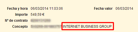 Internet business group