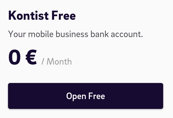 Kontist Free Kontist Free