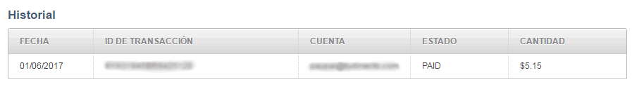 El historial de mi cuenta en Adfly historial adfly