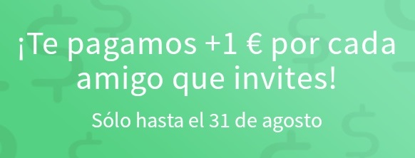 1€ por invitado en agosto 1€ por invitado