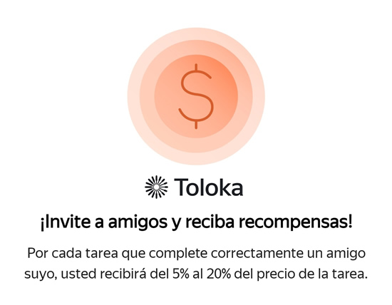 Amigos invitados en Toloka