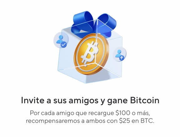 25$ por cada amigo invitado en Nexo