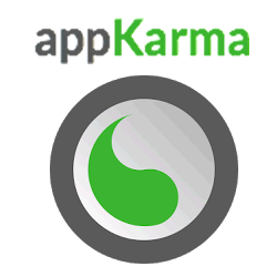 Así es el logo de AppKarma logo